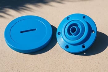 UV korumalı dış mekân seti: güneş altında doygun mavi