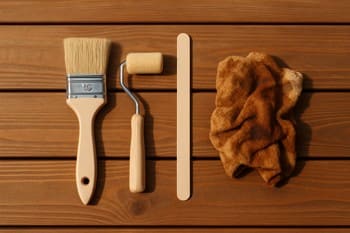 Yağ uygulama araçları: fırça, rulo, karıştırıcı ve bez