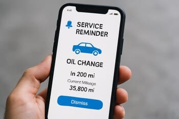 Mobil takip uygulaması: servis hatırlatma ekranı